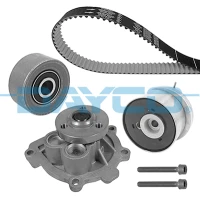 Water pump and timing belt set