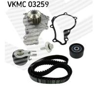 Water pump and timing belt set