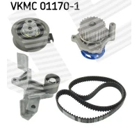 Water pump and timing belt set