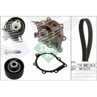 Water pump and timing belt set