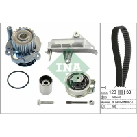 Water pump and timing belt set