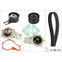 Water pump and timing belt set