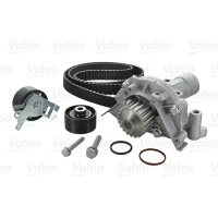 Water pump and timing belt set