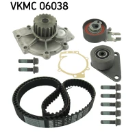 Water pump and timing belt set