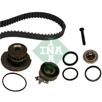 Water pump and timing belt set