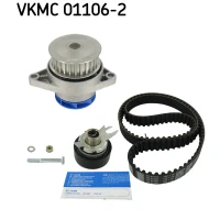 Water pump and timing belt set