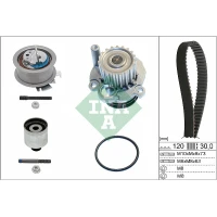 Water pump and timing belt set