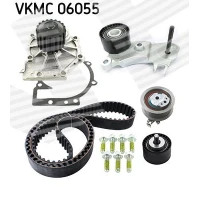 Water pump and timing belt set