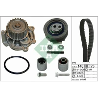 Water pump and timing belt set