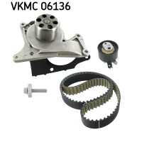 Water pump and timing belt set