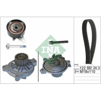 Water pump and timing belt set