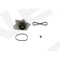 Water pump and timing belt set