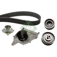 Water pump and timing belt set