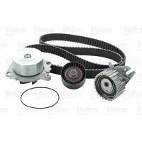 Water pump and timing belt set