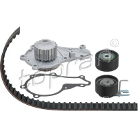 Water pump and timing belt set