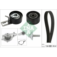 Water pump and timing belt set