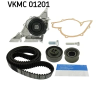 Water pump and timing belt set