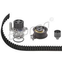 Water pump and timing belt set