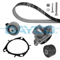 Water pump and timing belt set