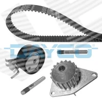 Water pump and timing belt set