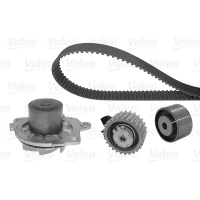 Water pump and timing belt set