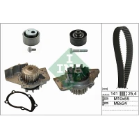 Water pump and timing belt set