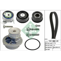 Water pump and timing belt set