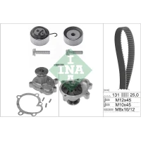 Water pump and timing belt set