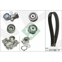 Water pump and timing belt set