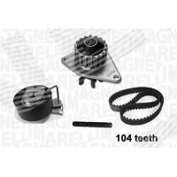 Water pump and timing belt set