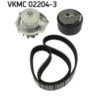 Water pump and timing belt set