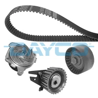 Water pump and timing belt set