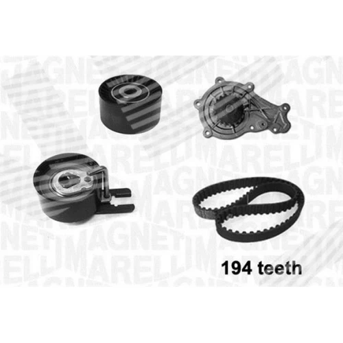 WATER PUMP AND TIMING BELT SET - 0