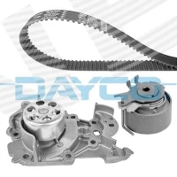 Water pump and timing belt set