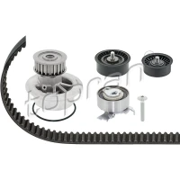 Water pump and timing belt set