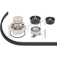 Water pump and timing belt set