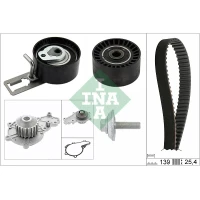 Water pump and timing belt set