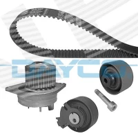 Water pump and timing belt set