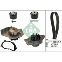 Water pump and timing belt set