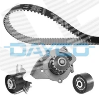 Water pump and timing belt set