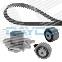 Water pump and timing belt set