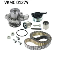 Water pump and timing belt set