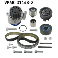 Water pump and timing belt set