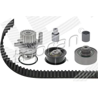 Water pump and timing belt set