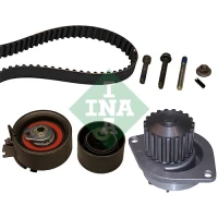 Water pump and timing belt set