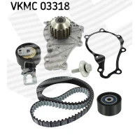 Water pump and timing belt set