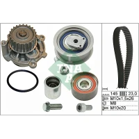 Water pump and timing belt set