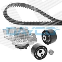 Water pump and timing belt set