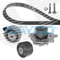 Water pump and timing belt set