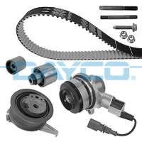 Water pump and timing belt set